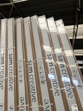 2x Projectiescherm HD Handbediend 263×148 16:9 119″ Sam Creative, PSHM